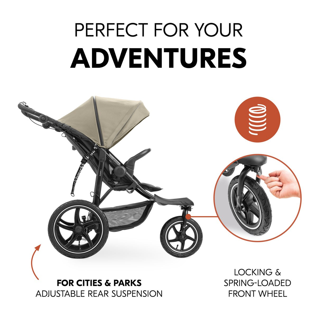 Hauck Runner 3 All-Terrain Pushchair