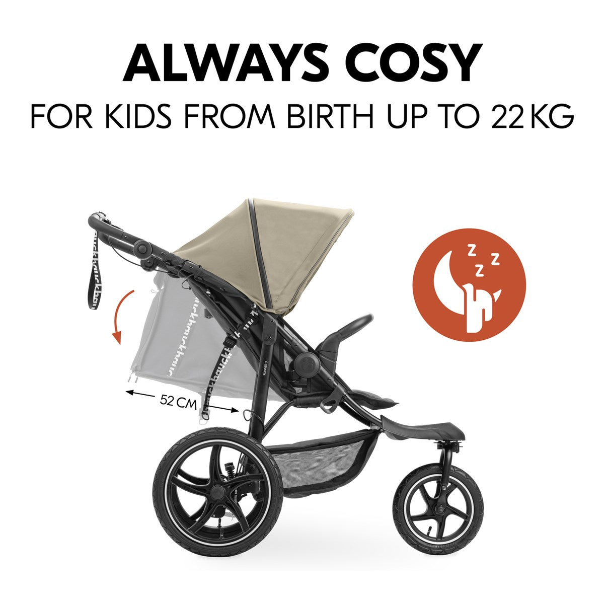 Hauck Runner 3 All-Terrain Pushchair