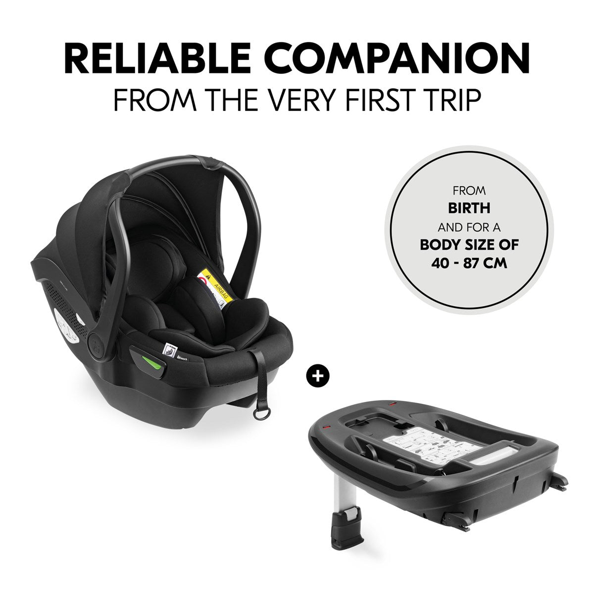 Hauck Drive N Care Car Seat + Isofix Base Bundle