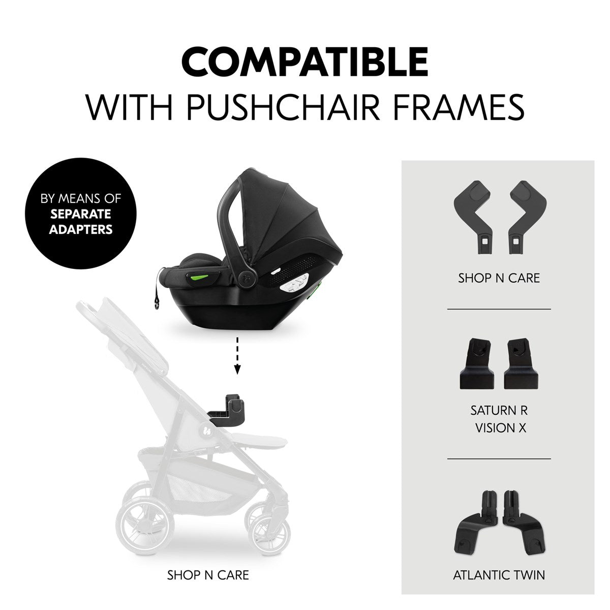 Hauck Drive N Care Car Seat + Isofix Base Bundle
