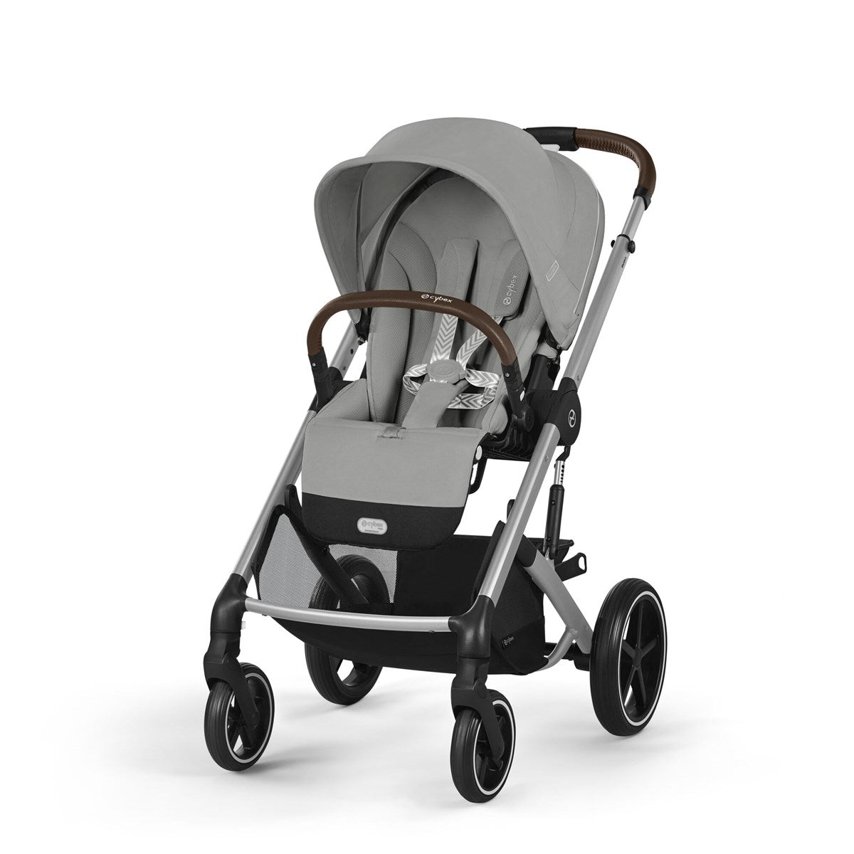 Cybex Balios S Lux Pushchair + Cot, Stone Grey