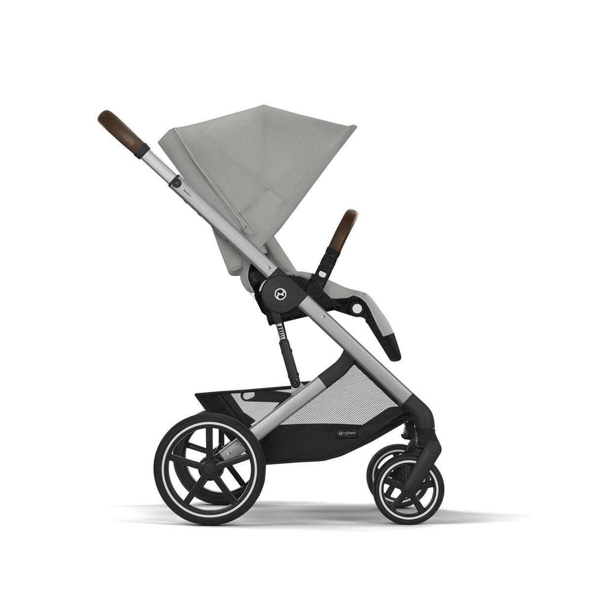 Cybex Balios S Lux Pushchair + Cot, Stone Grey