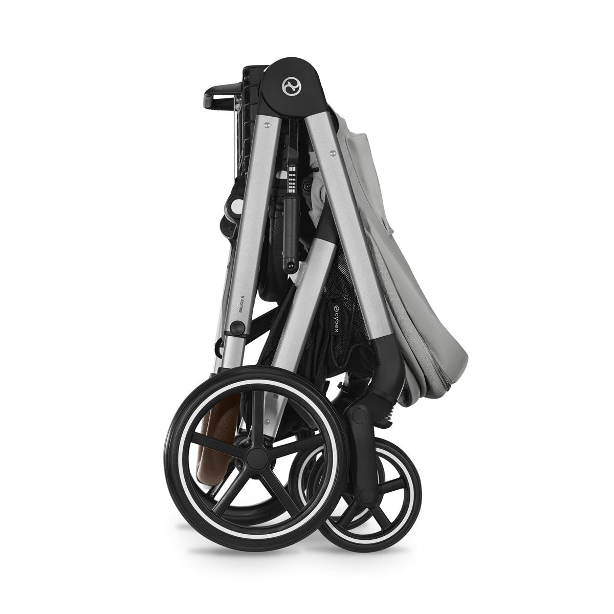 Cybex Balios S Lux Pushchair + Cot, Stone Grey