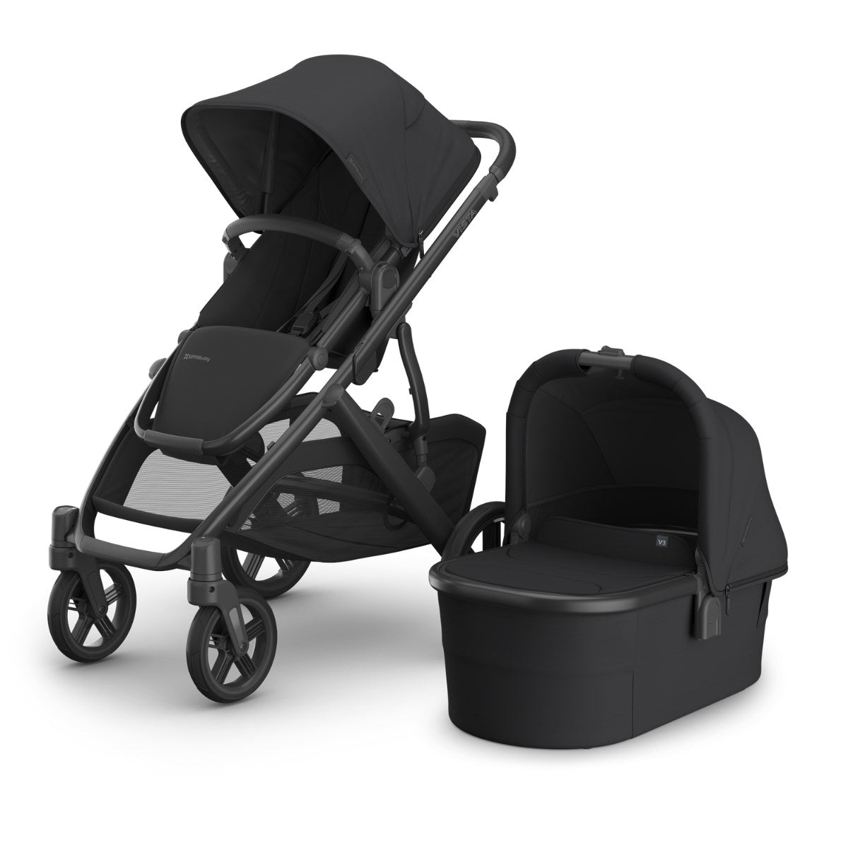Uppababy Vista V3 Premium Travel System With Pebble 360 Pro² Car Seat, Jake