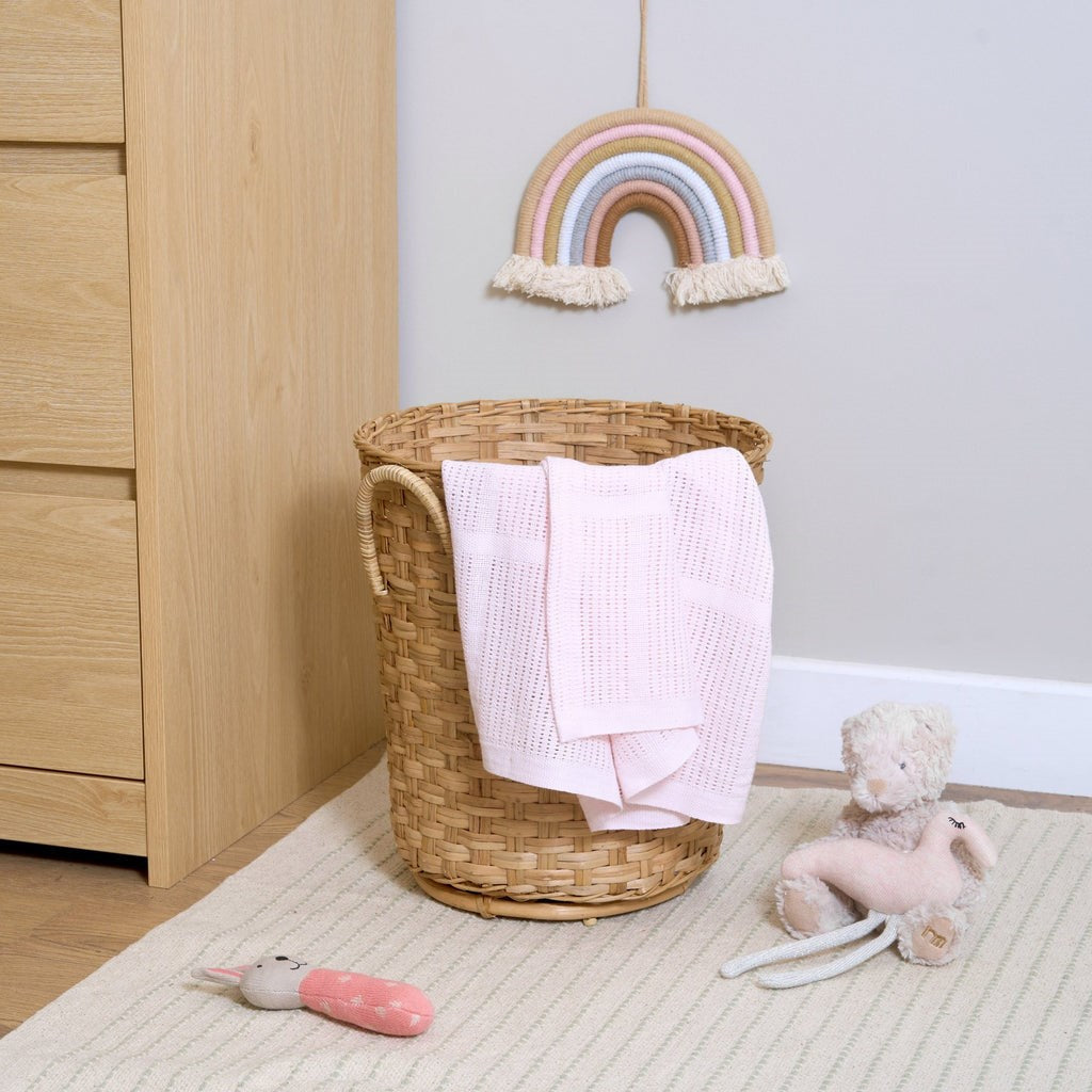 Samuel Johnston Baby Blanket Giftset, Pink