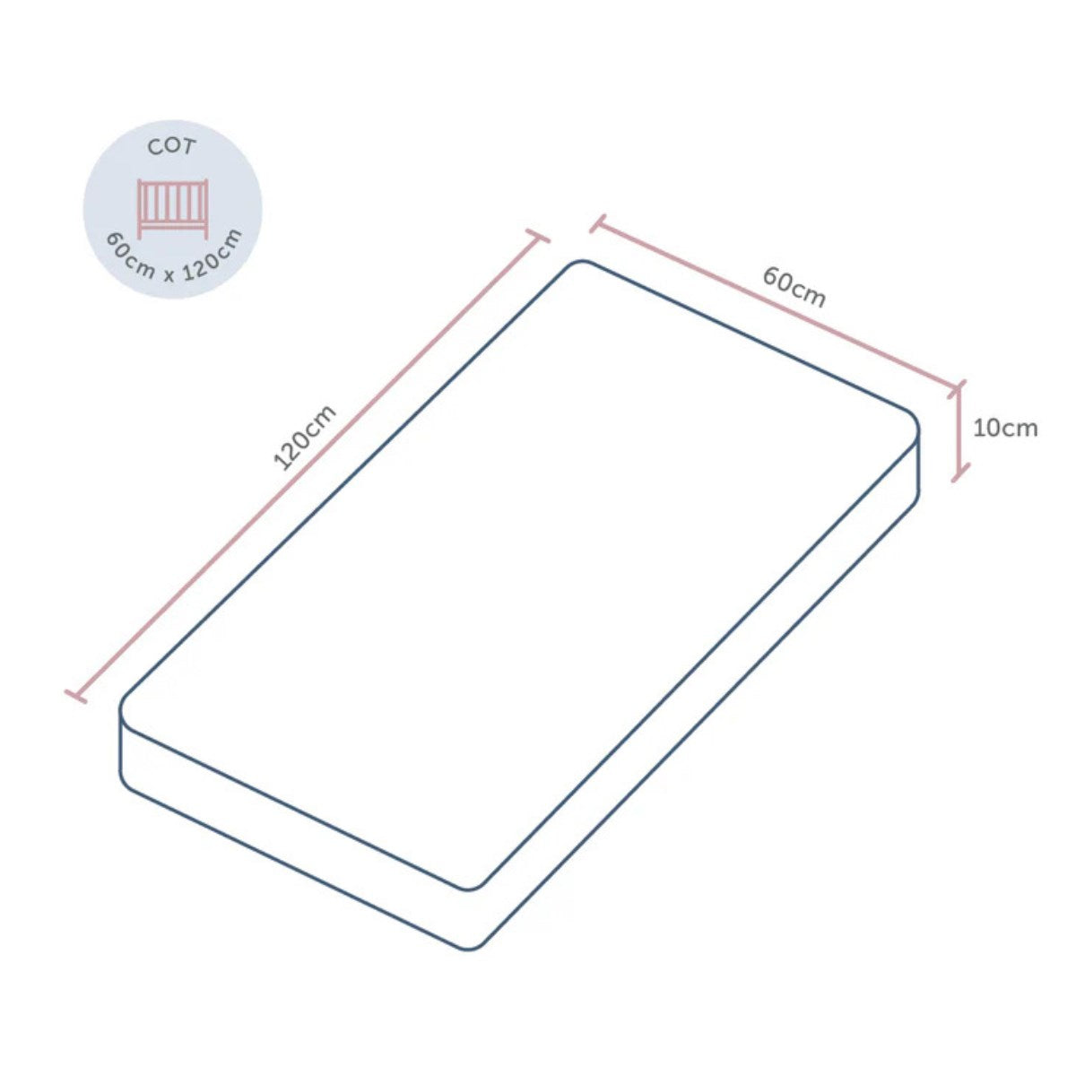 Baby Elegance Micro Pocket Spring Cot Mattress
