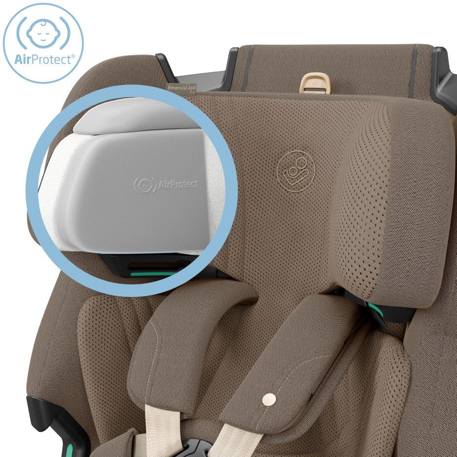 Maxi-Cosi Emerald 360 Pro Swivel Rotating i-Size Car Seat 40-150cm 0-12 Years