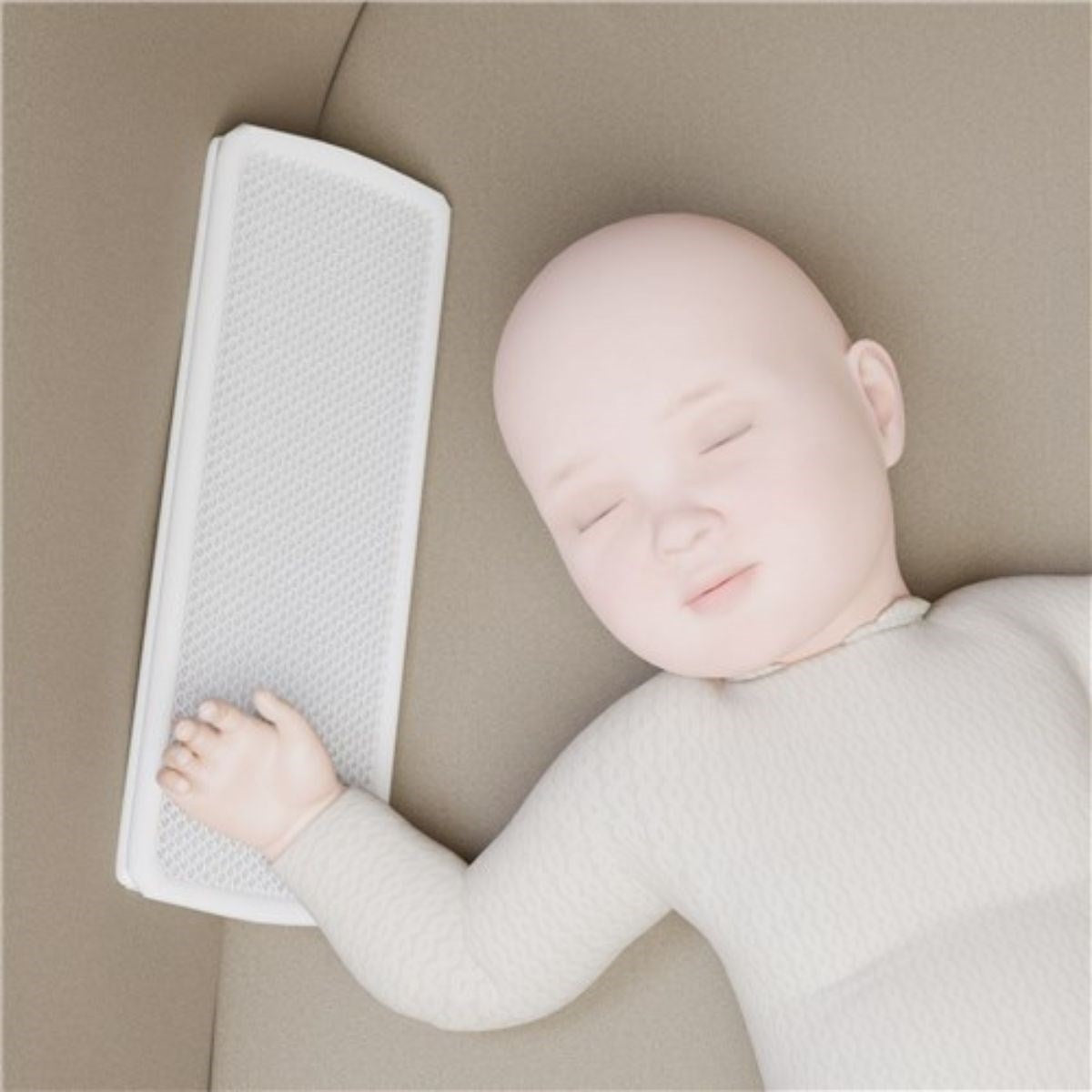 Snooze Secure – 3D Air Mesh Baby Sleep Positioner to Help Prevent SIDS & Reduce CO₂ Rebreathing