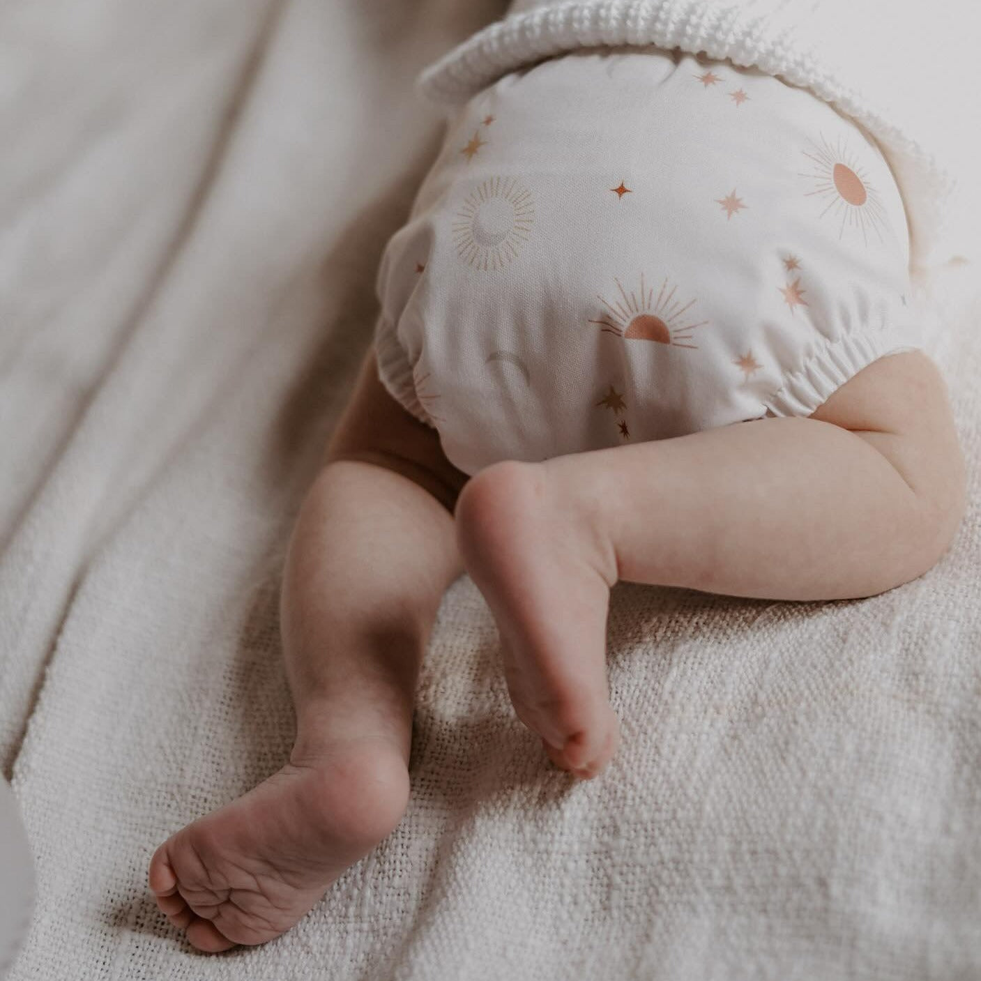 Newborn Reusable Cloth Nappy - Bloom