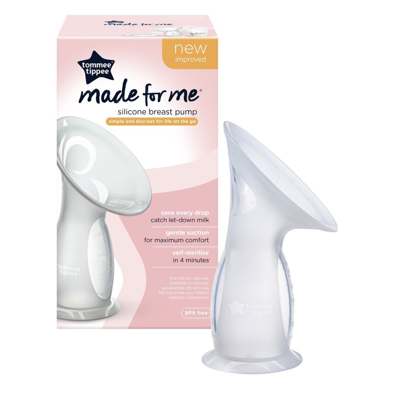Tommee Tippee - Silicone Breast Pump