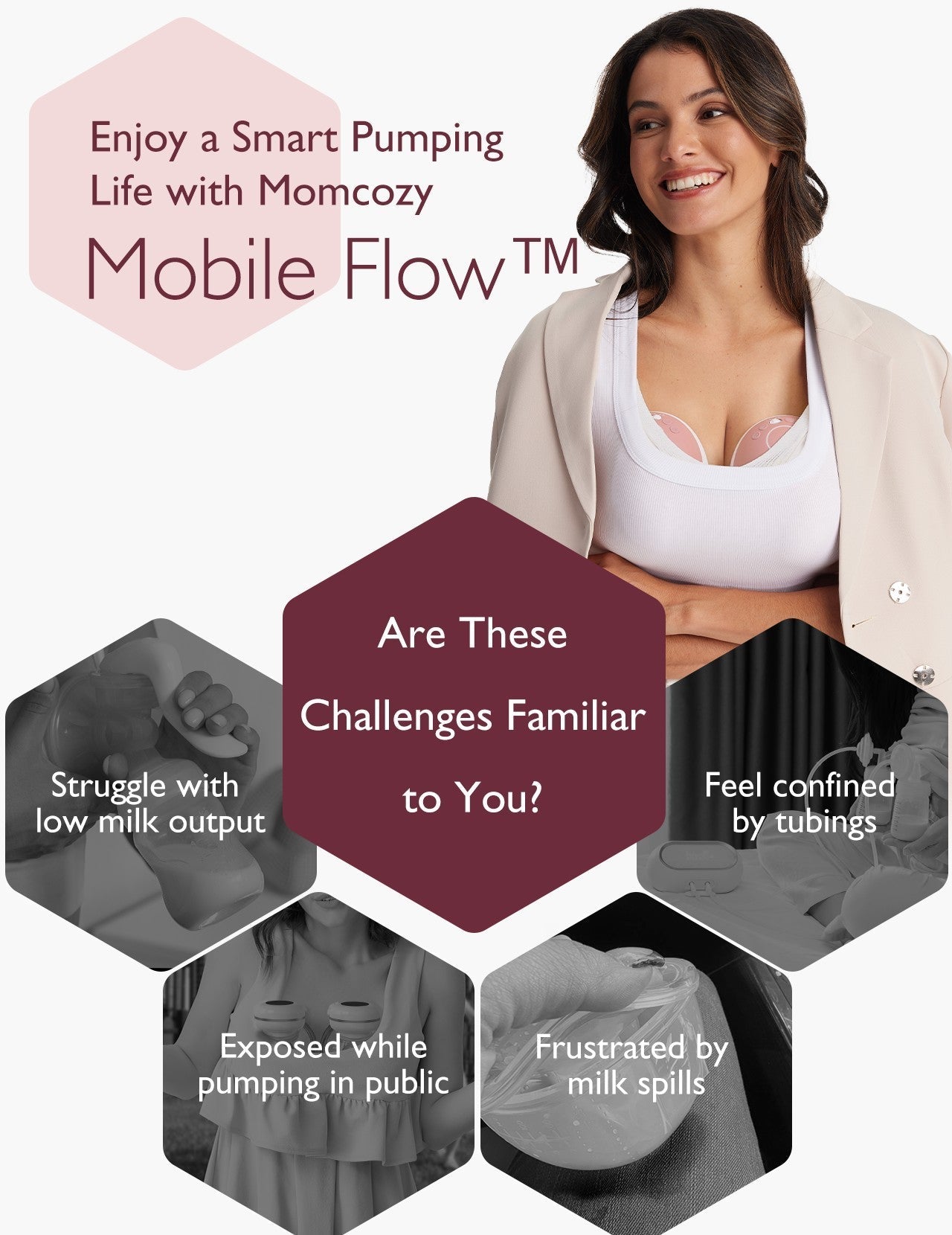 Momcozy M9 Mobile Breast Pump Double