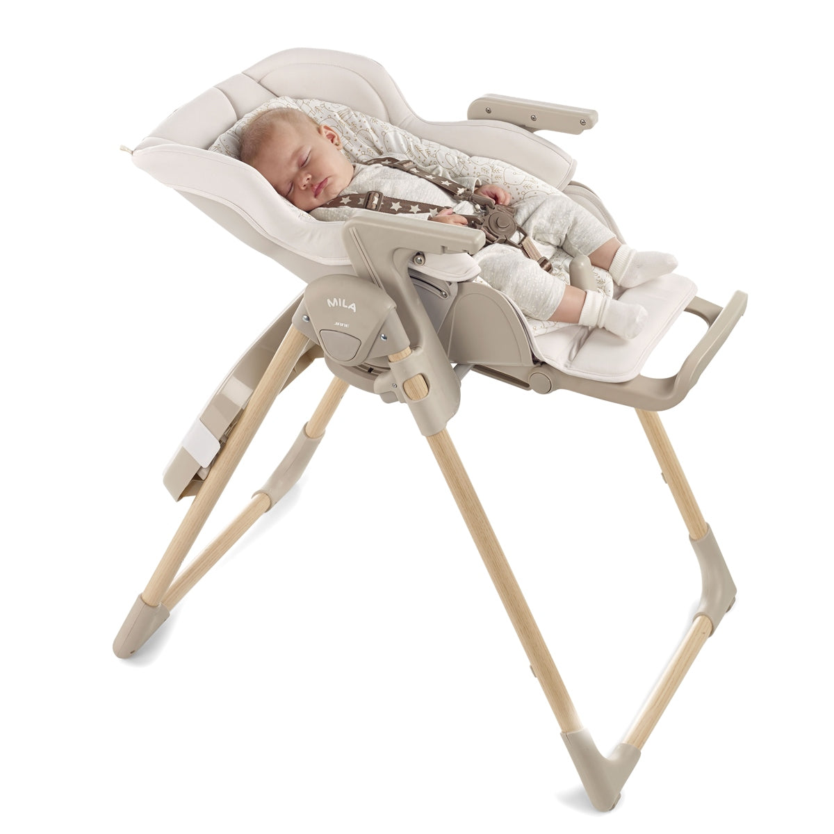 Jane Mila Highchair, Organics / Wood effect