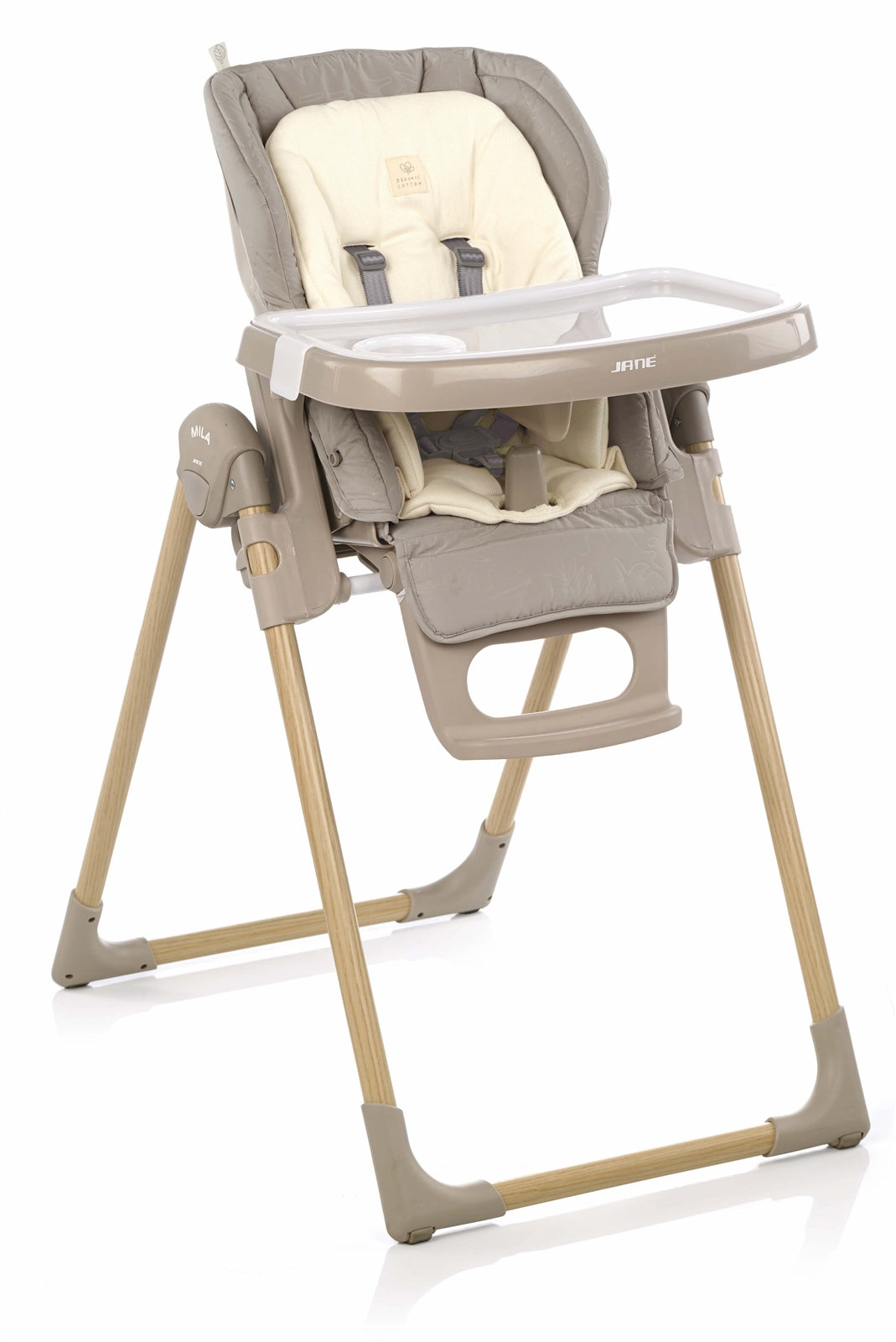 Jane Mila Highchair, Organics / Wood effect