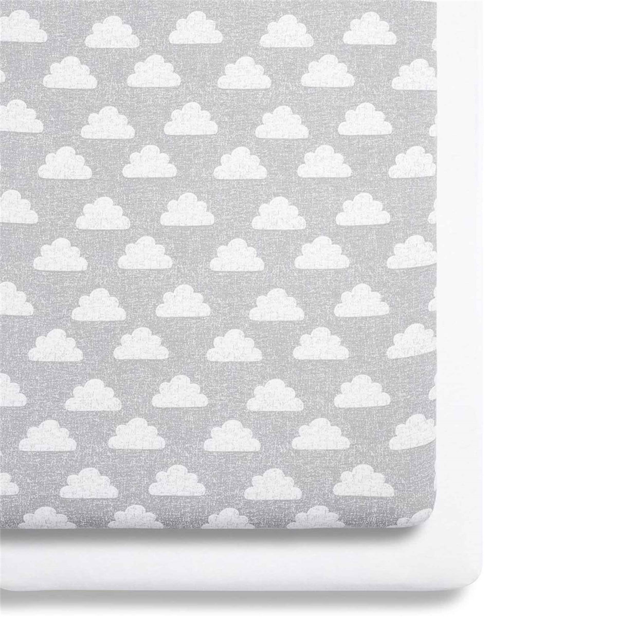 Snuz Bedside Crib 2 Pack Fitted Sheets