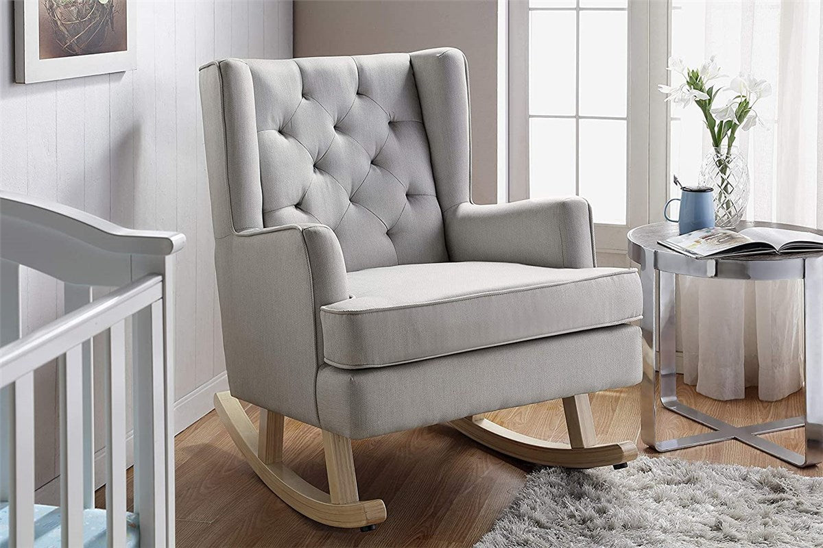 Cocoon Evoke 4-in-1 Nursery Room Set, Dove Grey / Natural Wash