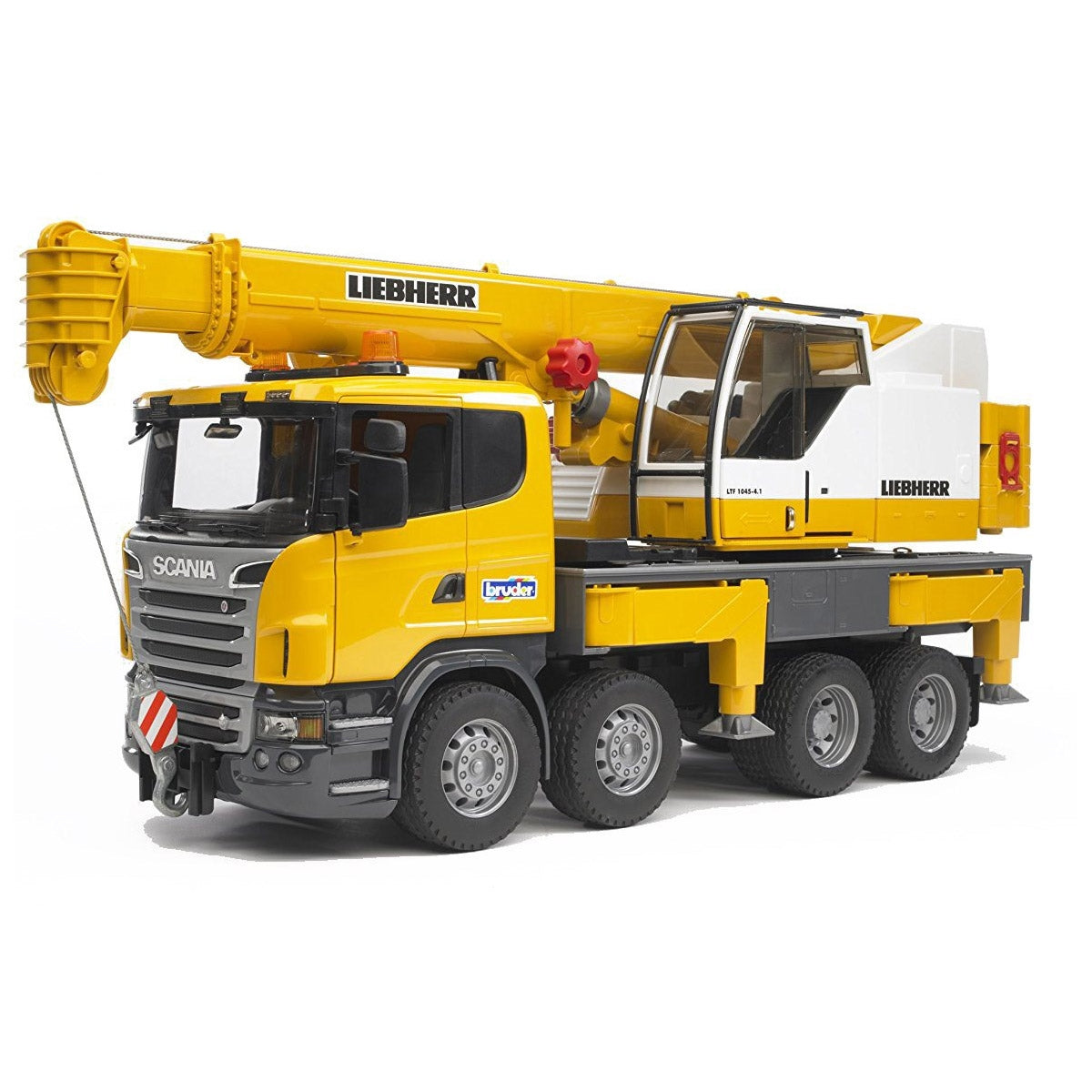 Bruder SCANIA R-Series Liebherr Toy Crane Truck