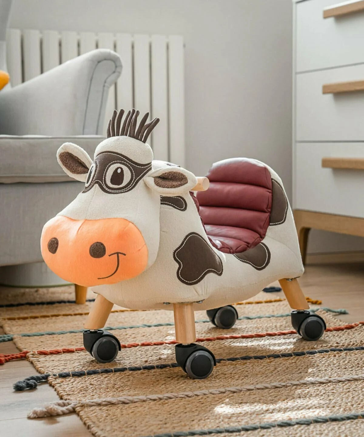 Little Bird Told Me Moobert Animal Ride On Toy