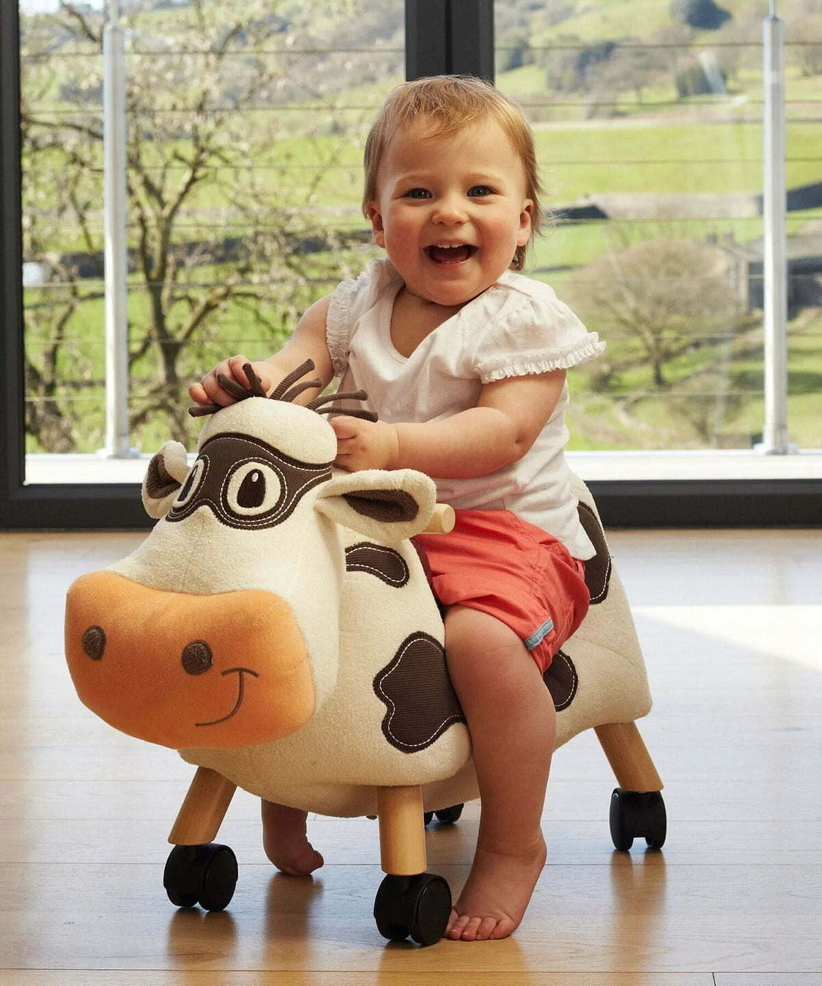 Little Bird Told Me Moobert Animal Ride On Toy