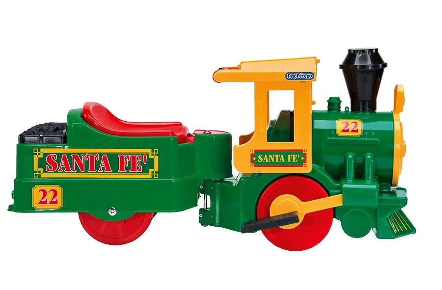 Peg Perego Santa Fe Train 6 Volt & Track, 18 months+