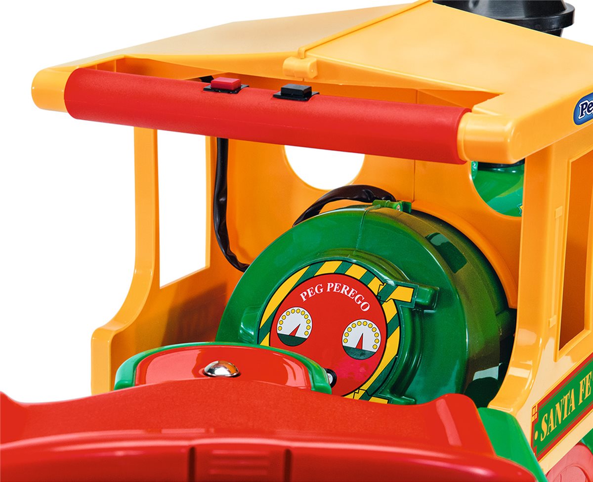 Peg Perego Santa Fe Train 6 Volt & Track, 18 months+