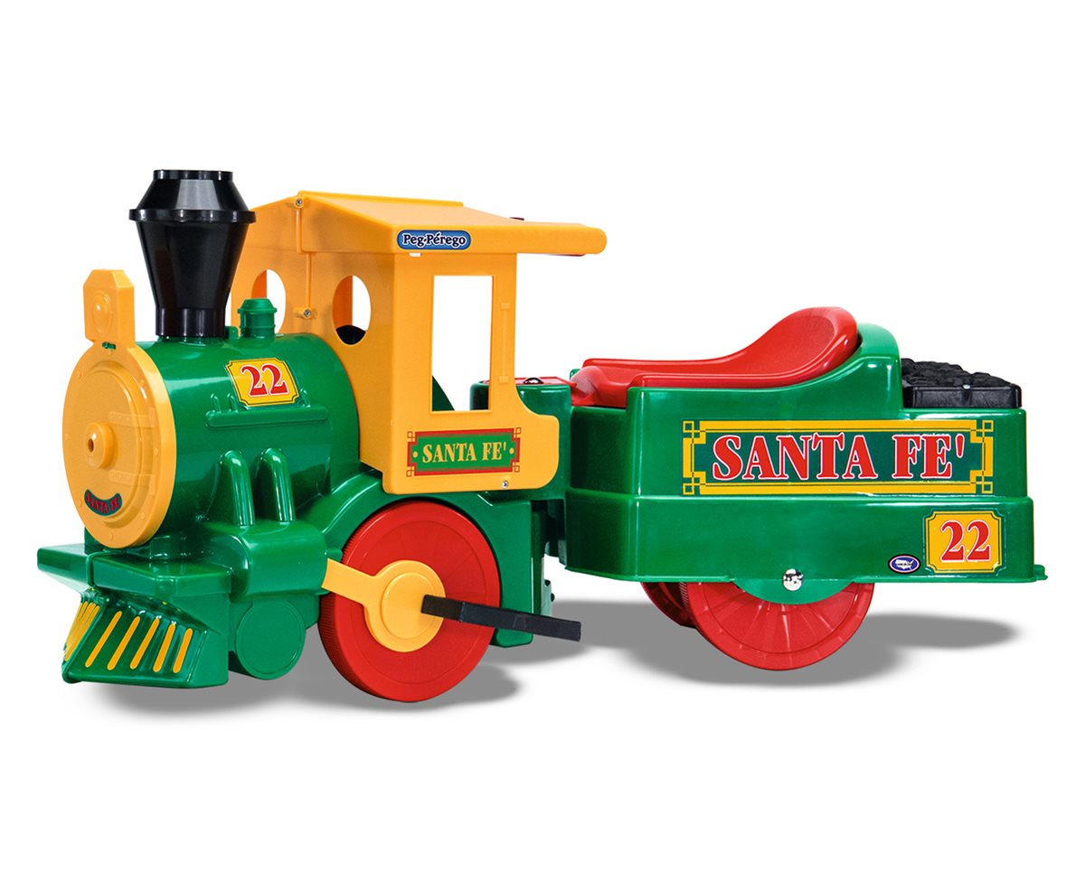 Peg Perego Santa Fe Train 6 Volt & Track, 18 months+