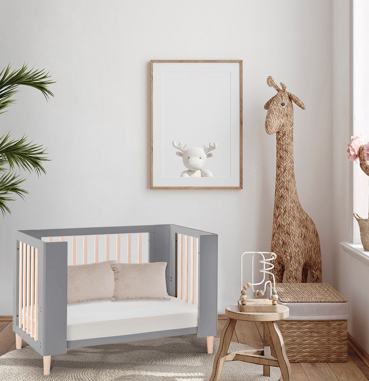 Noordi Noordi Fjordi 3in1 Travel System & Nursery Bundle, Dark Grey