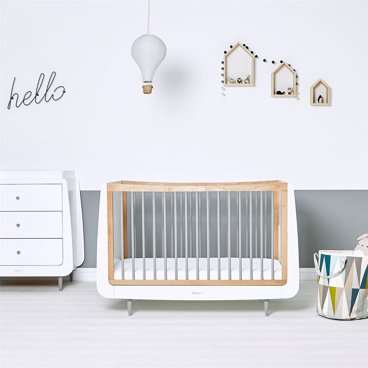 Snuz SnuzKot Skandi 2 Piece Nursery Furniture Set