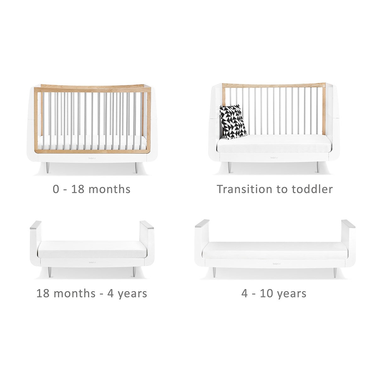 Snuz SnuzKot Skandi 2 Piece Nursery Furniture Set