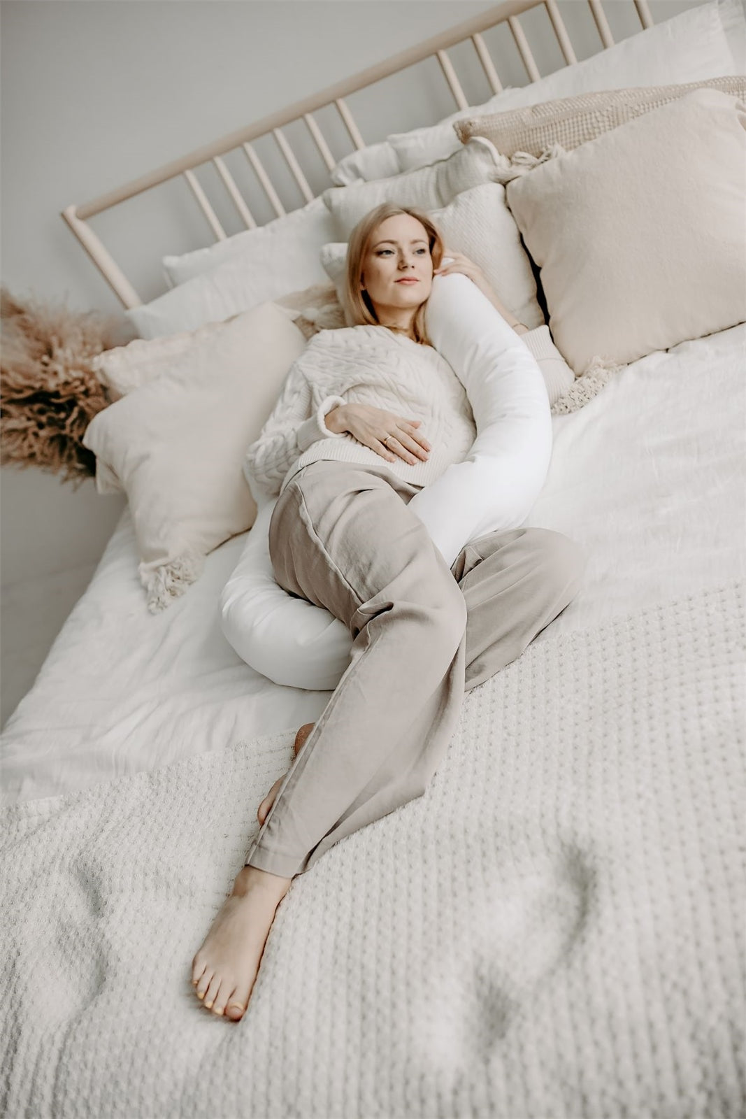 Noordi 2in1 Baby Nest + Maternity Pillow (Open Box)