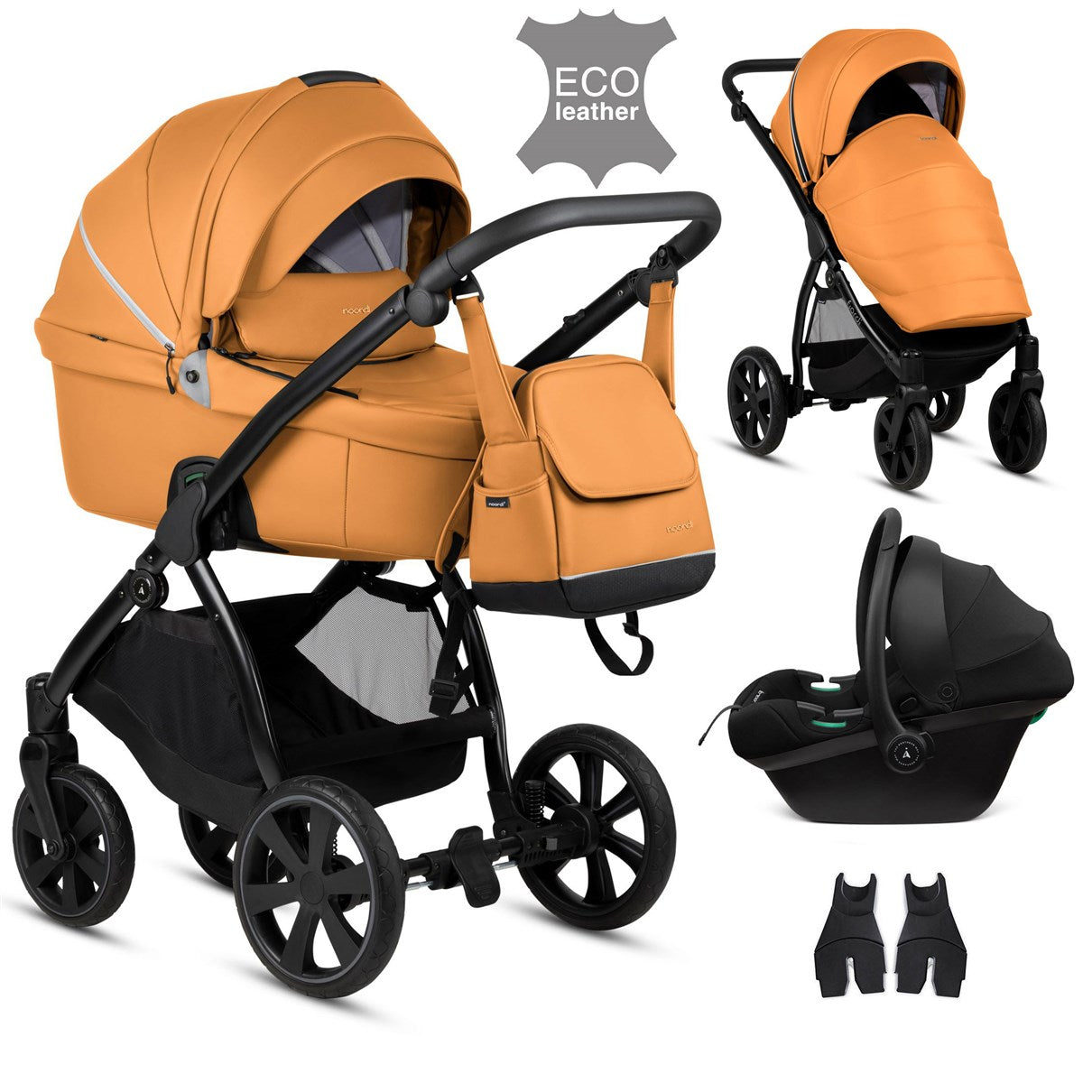 Noordi Fjordi Leather 3in1 Terra Travel System