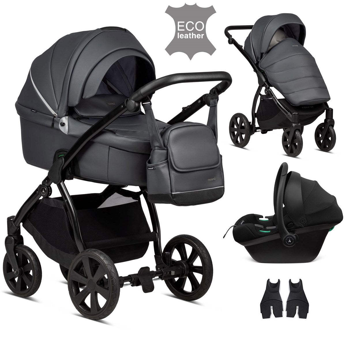 Noordi Fjordi Leather 3in1 Terra Travel System