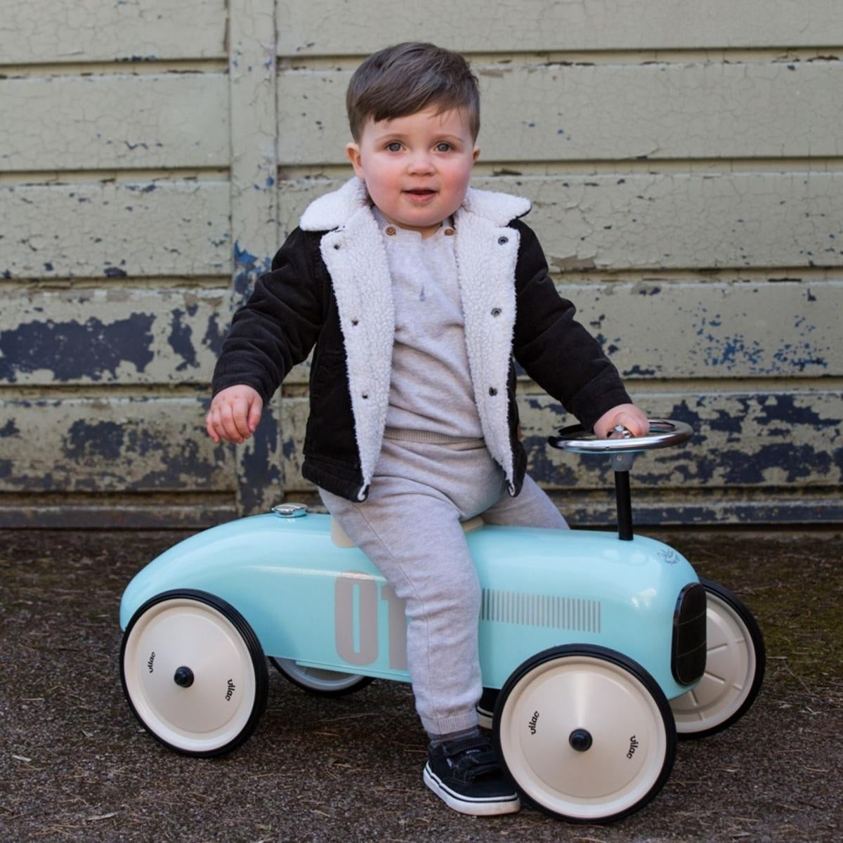 Vilac Ride-On Metal Vintage Car