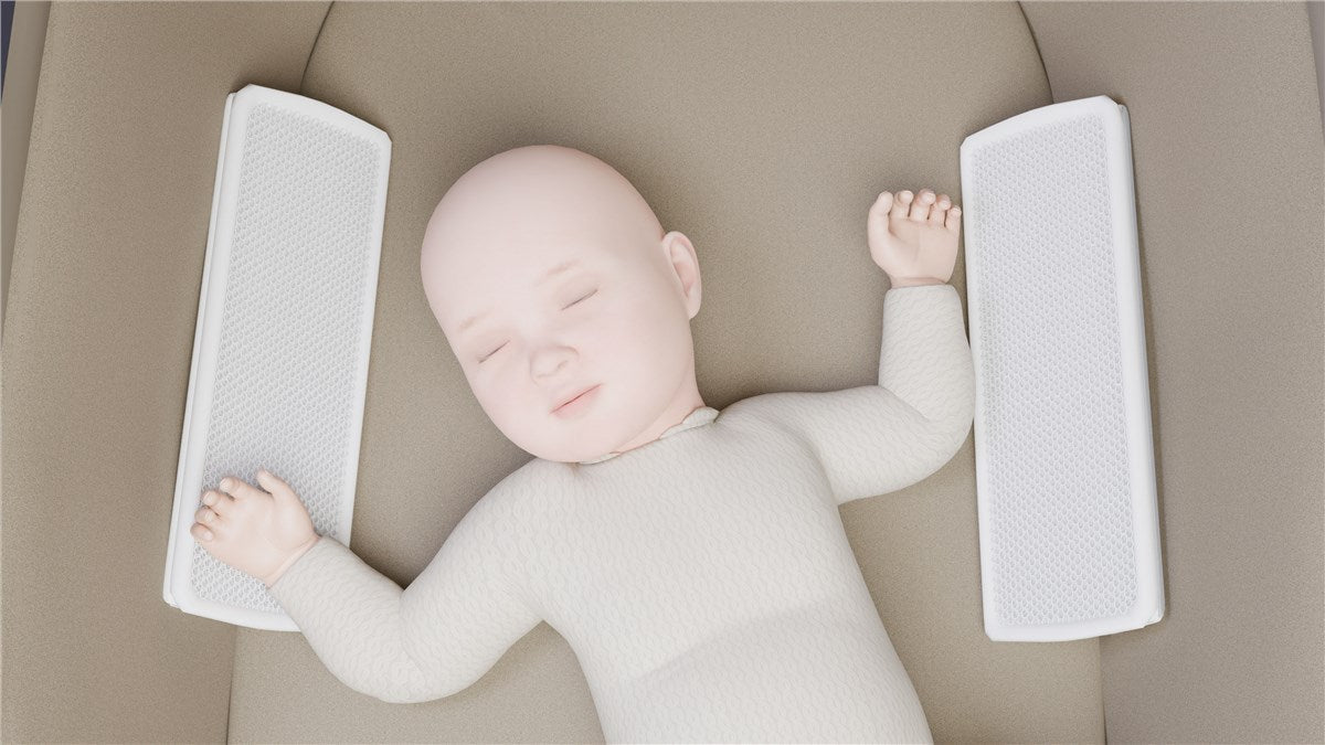 Snooze Secure 3D Air Mesh Baby Sleep Solution – Safer Sleep, Reduced CO₂ Risk