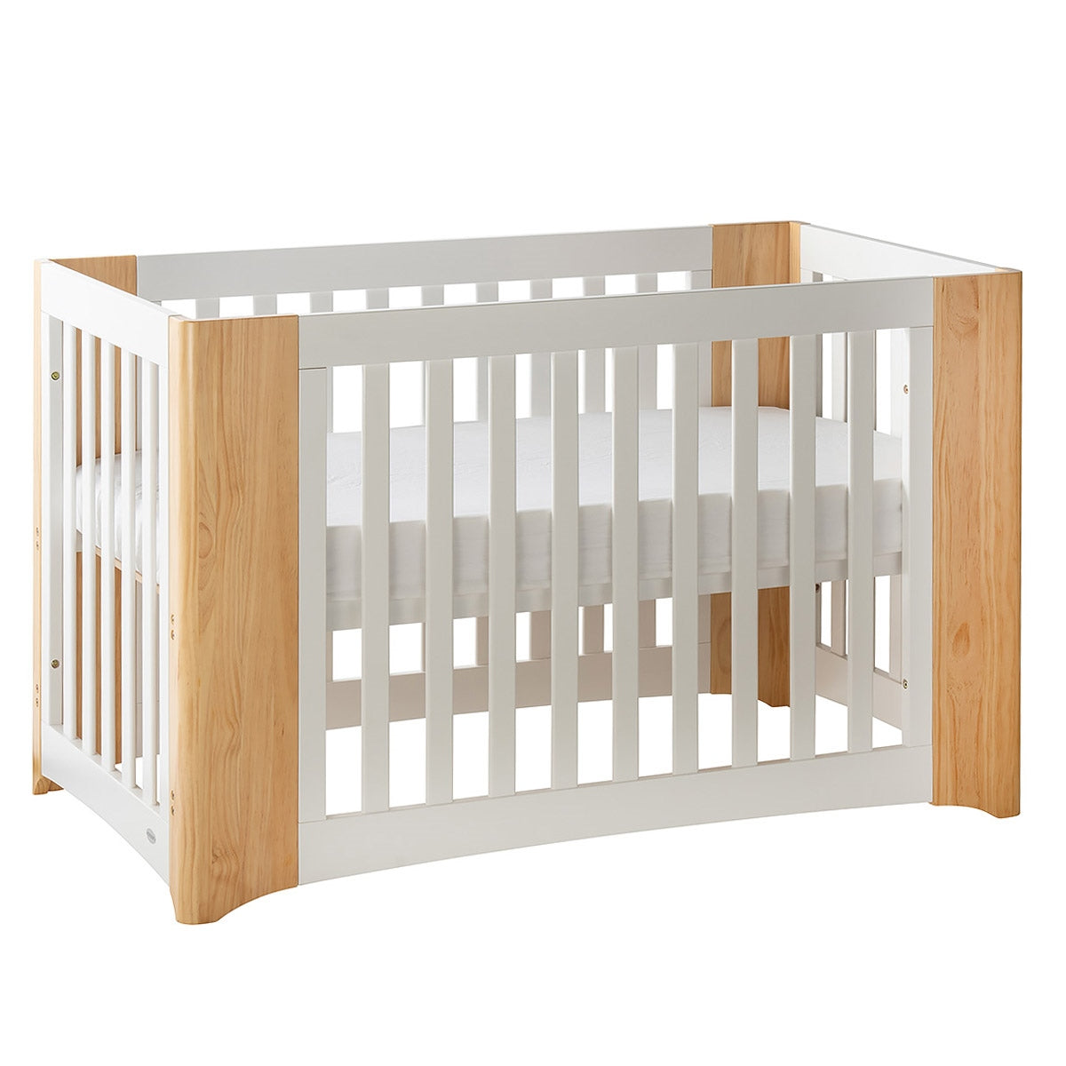 Cocoon Evoluer 4 in 1 Nursery Furniture System, White / Natural