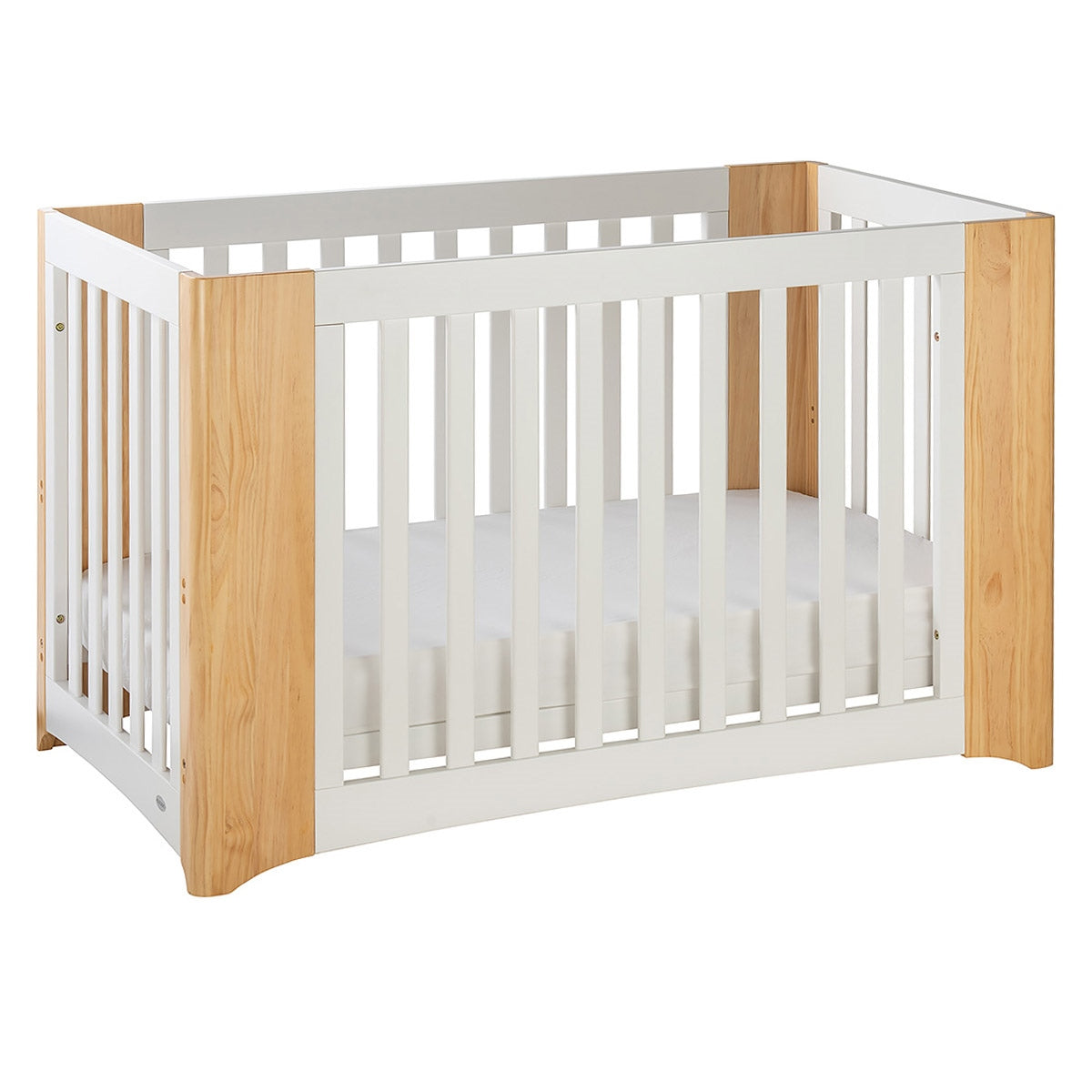 Cocoon Evoluer 4 in 1 Nursery Furniture System, White / Natural