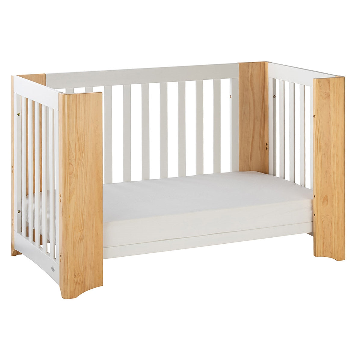 Cocoon Evoluer 4 in 1 Nursery Furniture System, White / Natural