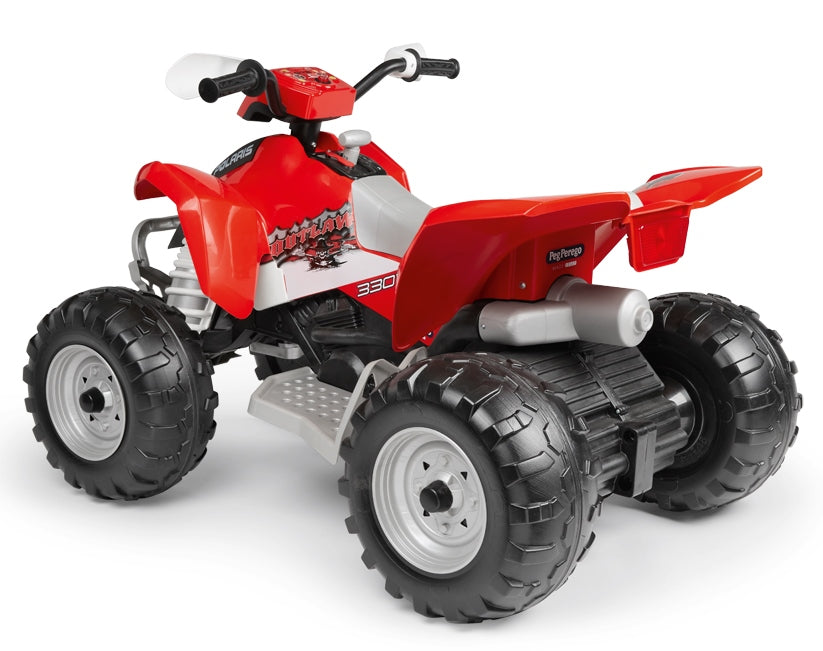 Peg Perego Polaris Outlaw 330W 12v Electric Quad, 3+ years