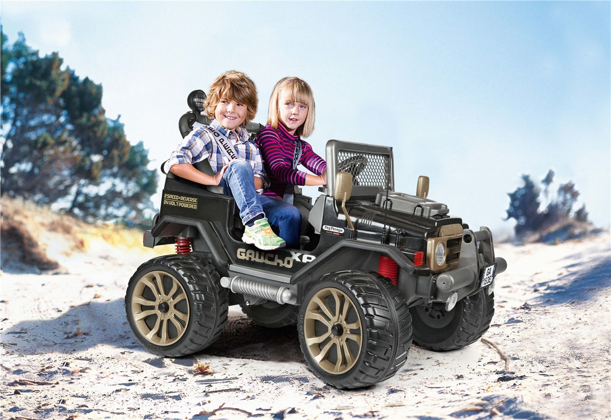 Peg Perego Gaucho XP 24 Volt Kids Electric Vehicle, 3+ years