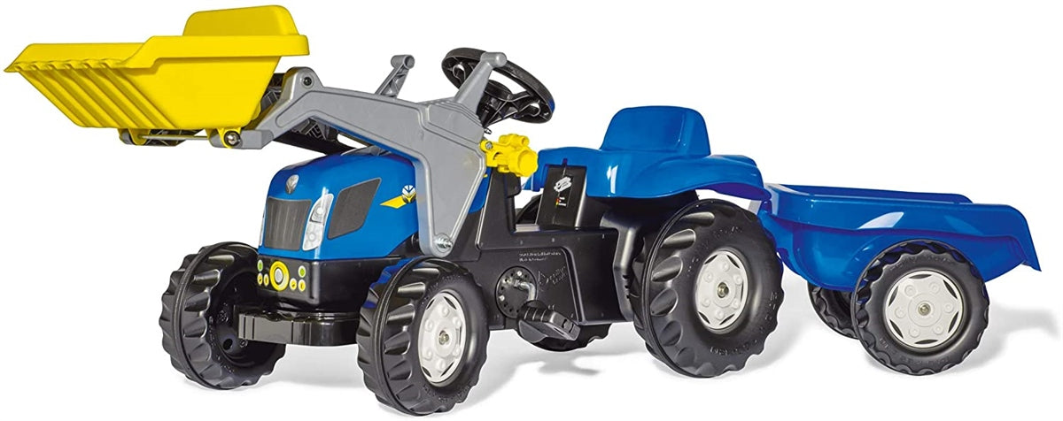 Rolly Toys New Holland Tractor & Trailer & Loader