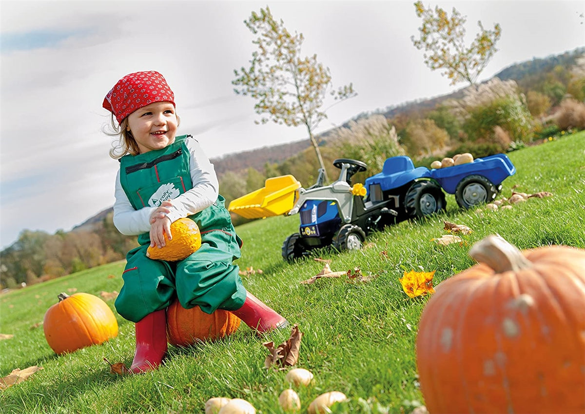 Rolly Toys New Holland Tractor & Trailer & Loader