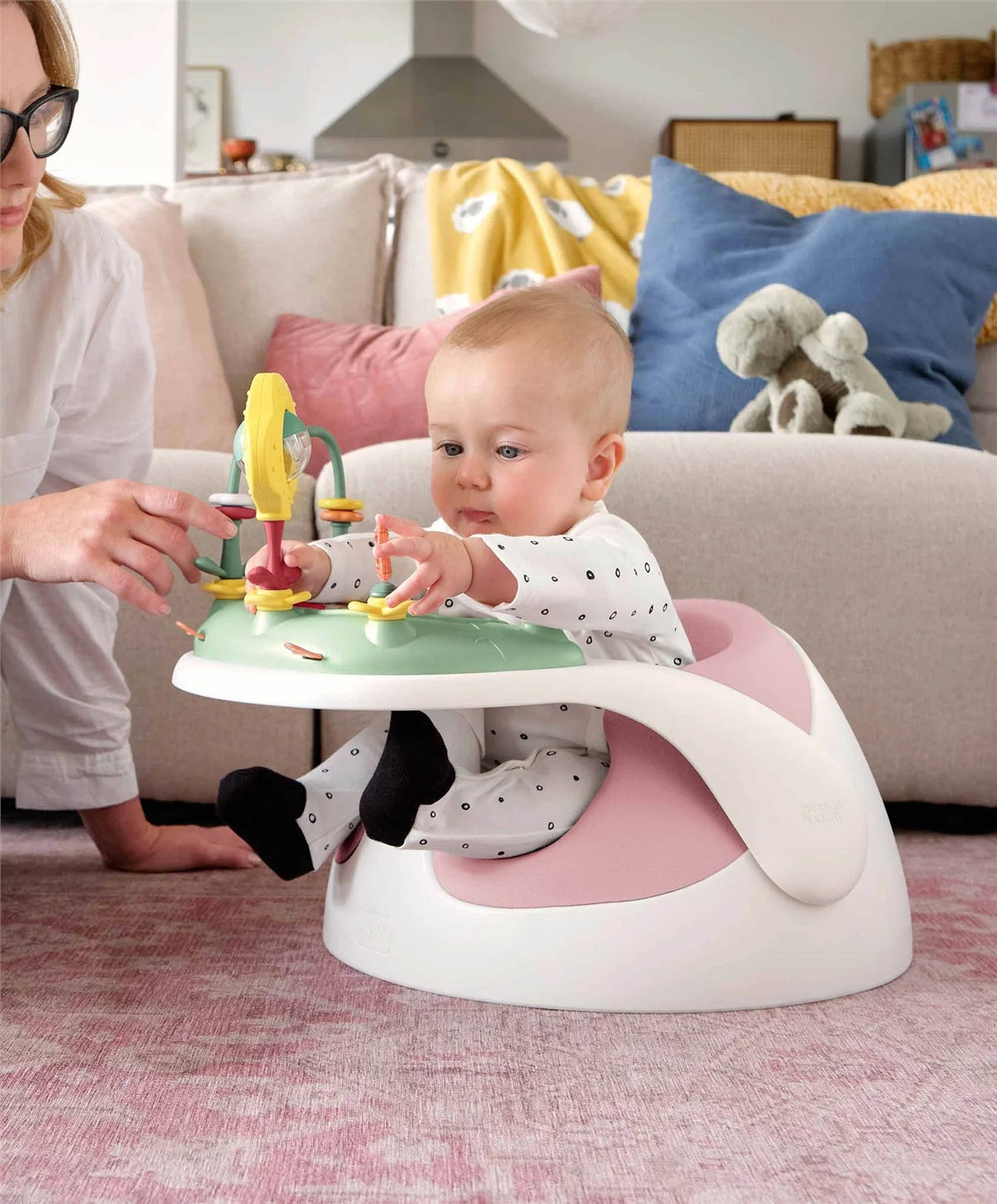 Mamas & Papas Baby Snug Floor Seat with Activity Tray