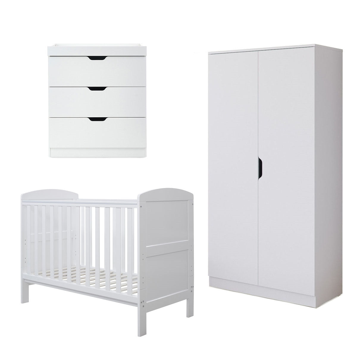 Ickle Bubba Coleby Mini 3 Piece Nursery Furniture Set