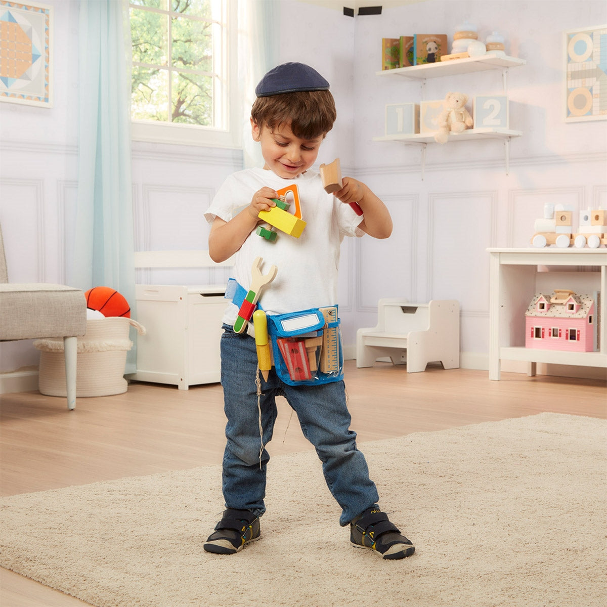 Melissa & Doug Deluxe Toy Tool Belt Playset