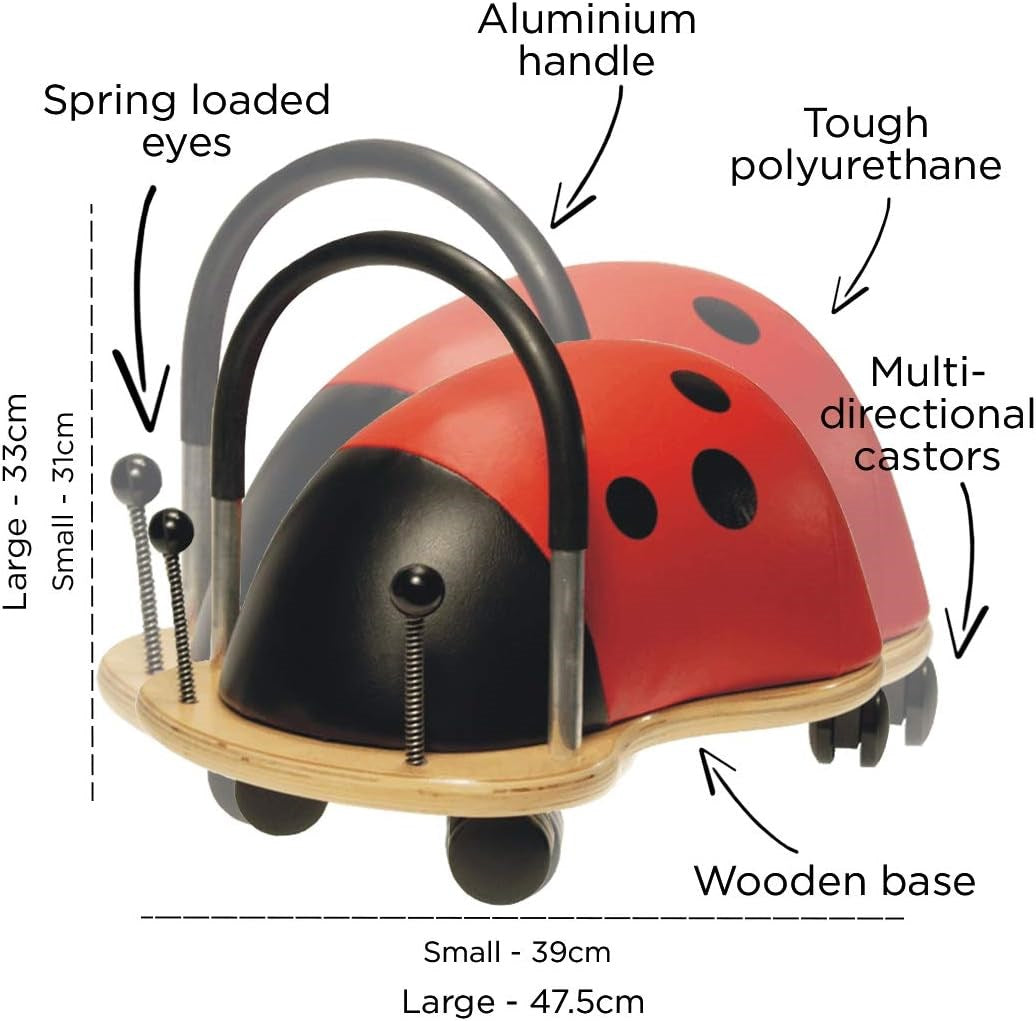 Wheelybug Ladybird Ride On Toy