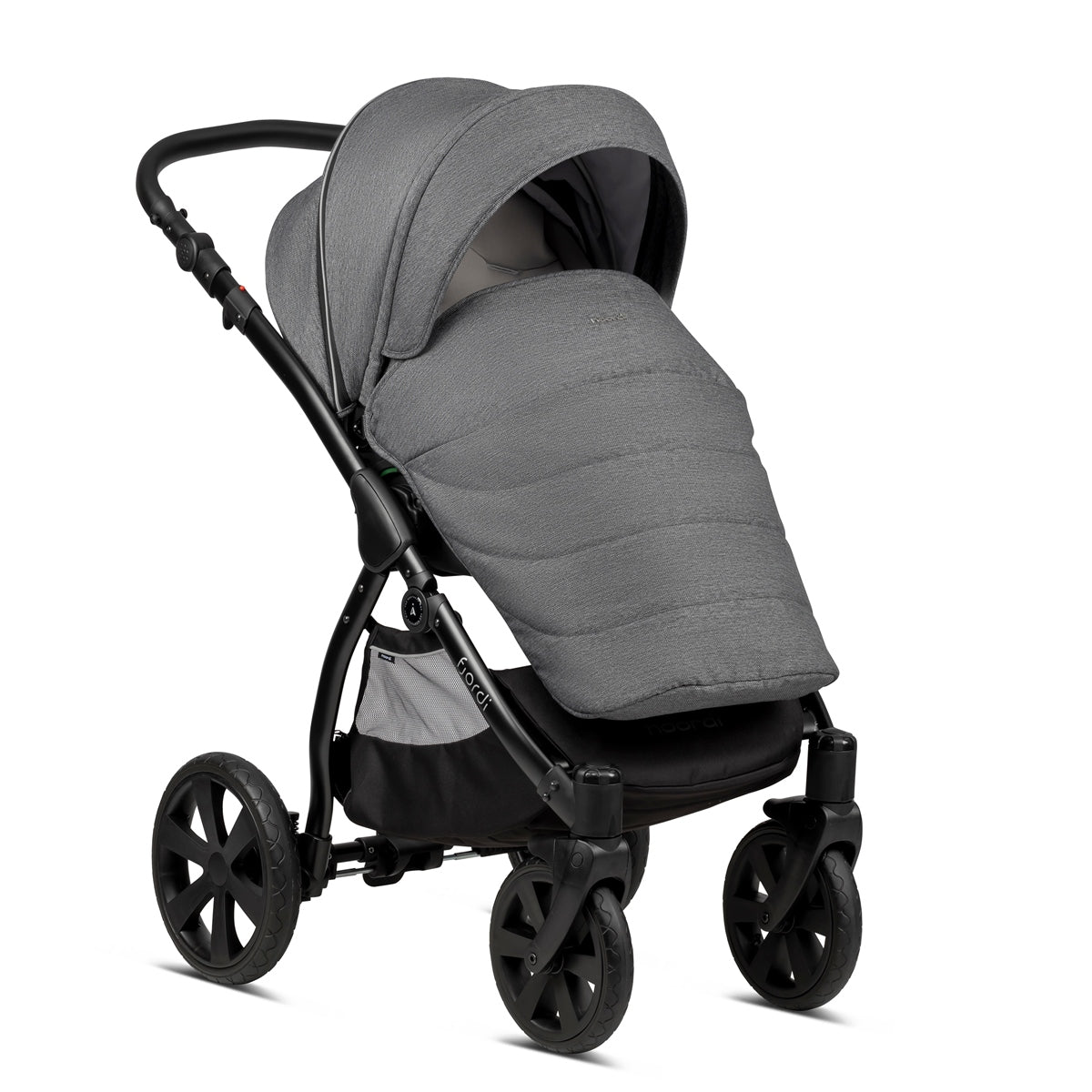 Noordi Fjordi 3in1 Luxury Travel & Nursery Bundle, Dark Grey