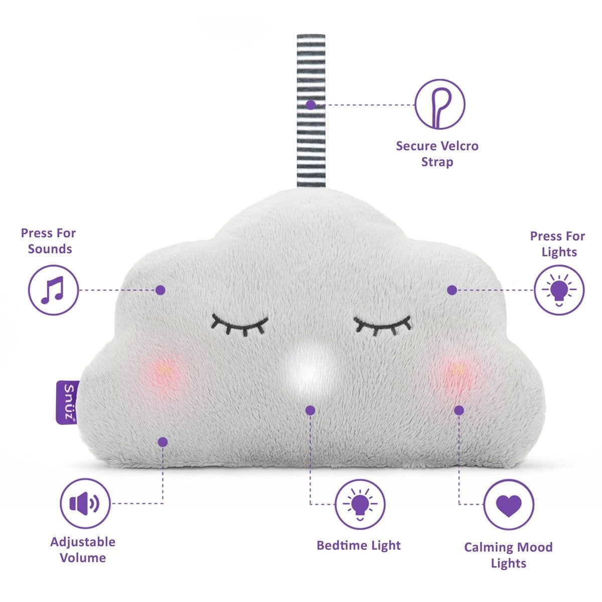 Snuz Snuz Complete Bundle Pack for SnuzPod - White