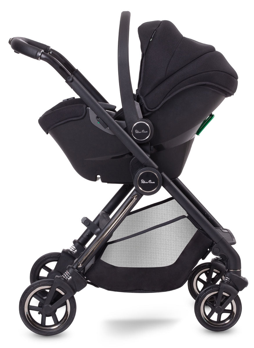 Silver Cross Dune + First Bed Folding Carrycot, Space