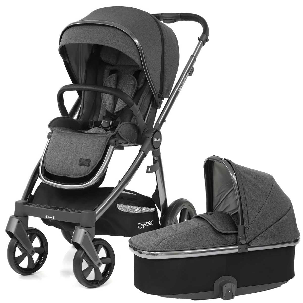 BabyStyle Oyster 3 Pram, Fossil