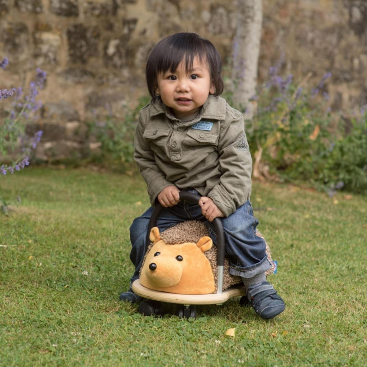 Wheelybug Plush Ride On Toy