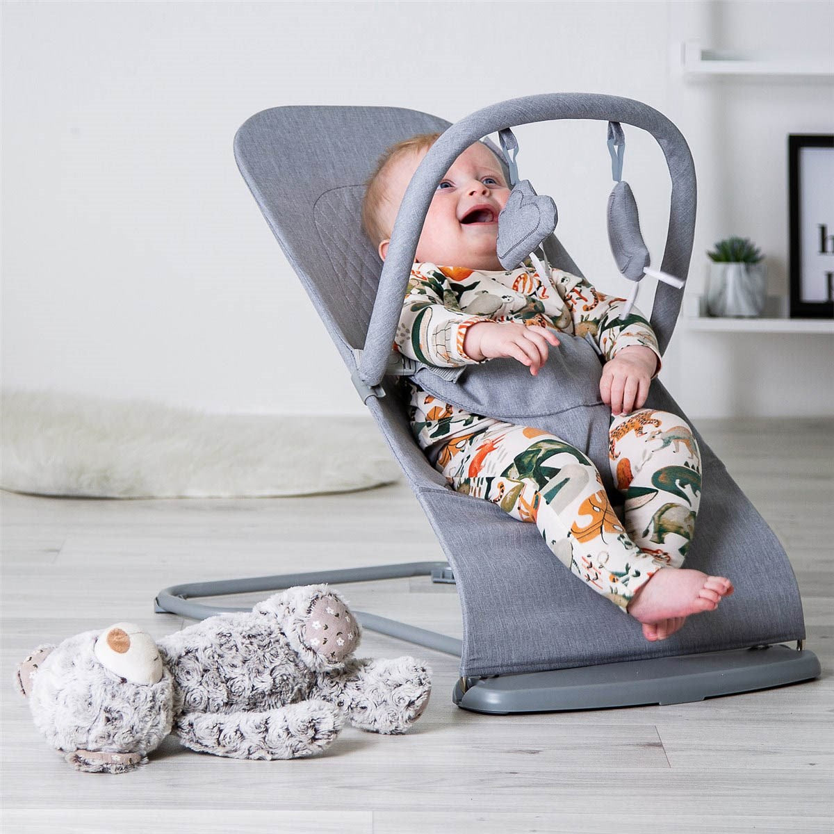 Jane Newel + Matrix Light 2 Premium Travel System & Starter Nursery Bundle, Dim Grey